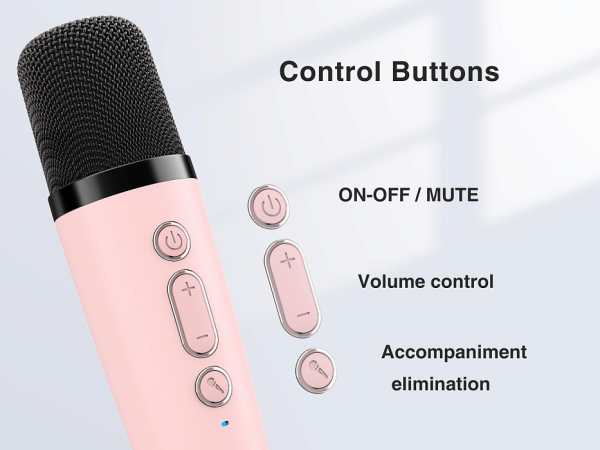 Купить  колонка с микрофоном Fifine Mini Speaker and Mic set E1, Pink-3.jpg